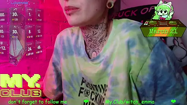 Witch Emma online show from 03/21/26, 03:38