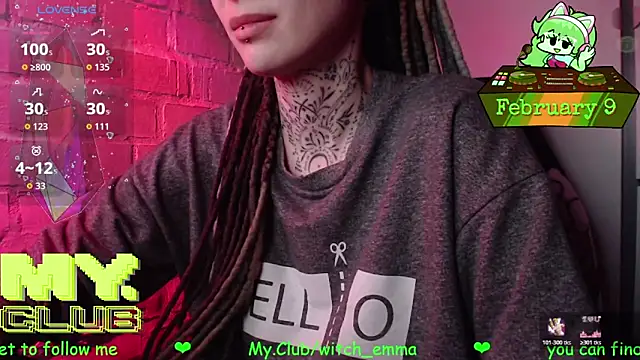 Witch Emma online show from 02/09/26, 07:28