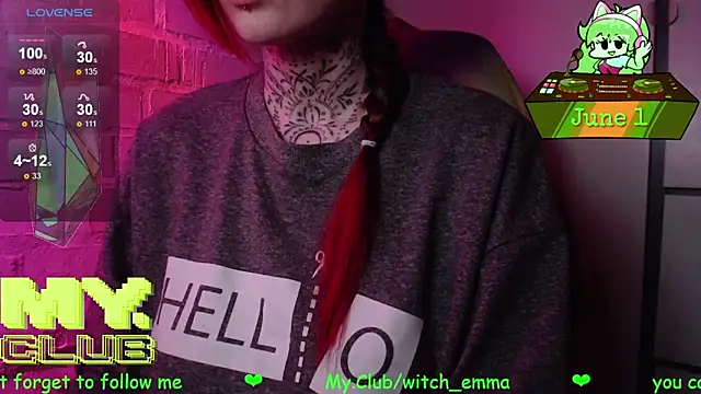 Witch Emma online show from 06/01/26, 09:42