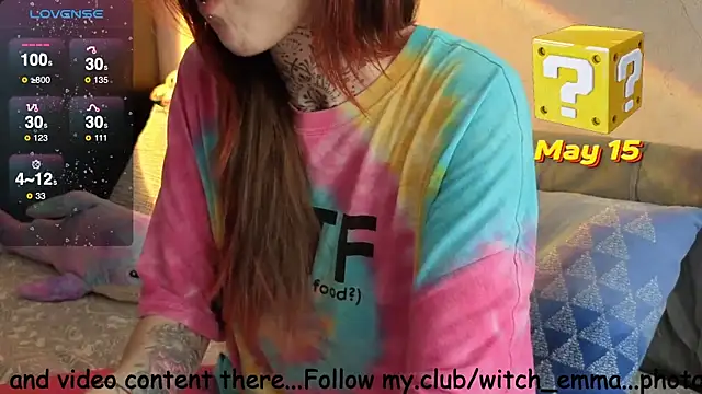 Witch Emma online show from 05/15/26, 06:33
