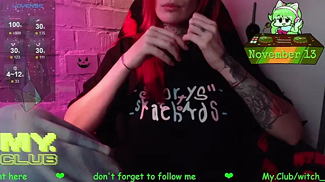 Witch Emma online show from 11/13/25, 07:51