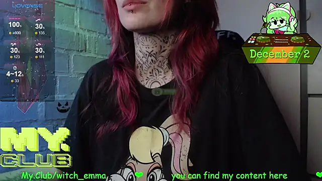 Witch Emma online show from 12/02/25, 07:26