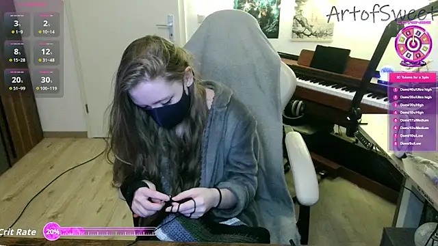 ArtofSweet online show from 02/16/26, 08:29