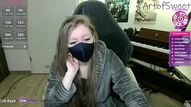 ArtofSweet online show from 03/10/26, 08:24