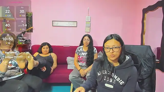 lesbiancuple online show from 11/29/25, 02:50