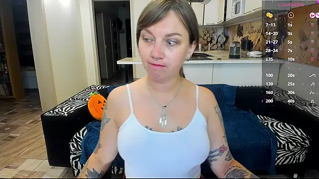 StacyTigerr online show from 10/19/25, 08:22