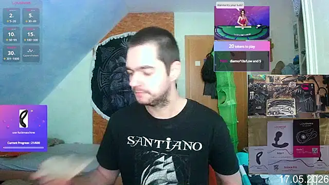 Chris23547 online show from 05/17/26, 07:08