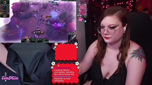 Snapshot of evamila chatting on 02/25/26, 06:41 evamila online show from 02/25/26, 06:41