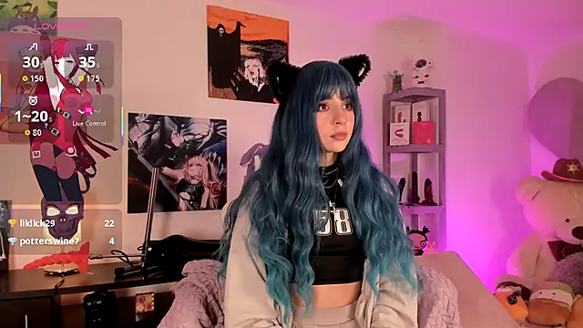 lolaaa bunny1 online show from 12/01/25, 01:39