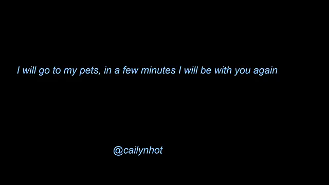 cailynhot online show from 03/18/25, 10:37