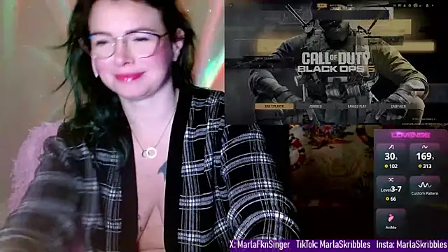 Snapshot of MarlaFknSinger chatting on 01/15/25, 07:37 MarlaFknSinger online show from 01/15/25, 07:37