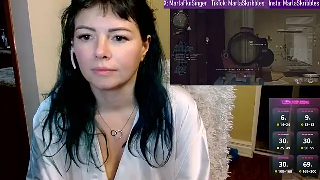 Snapshot of MarlaFknSinger chatting on 01/17/25, 09:17 MarlaFknSinger online show from 01/17/25, 09:17