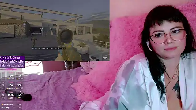 Snapshot of MarlaFknSinger chatting on 01/13/25, 05:12 MarlaFknSinger online show from 01/13/25, 05:12
