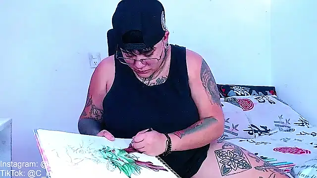 Snapshot of Techno_420_ chatting on 03/19/25, 06:23 Techno 420 online show from 03/19/25, 06:23