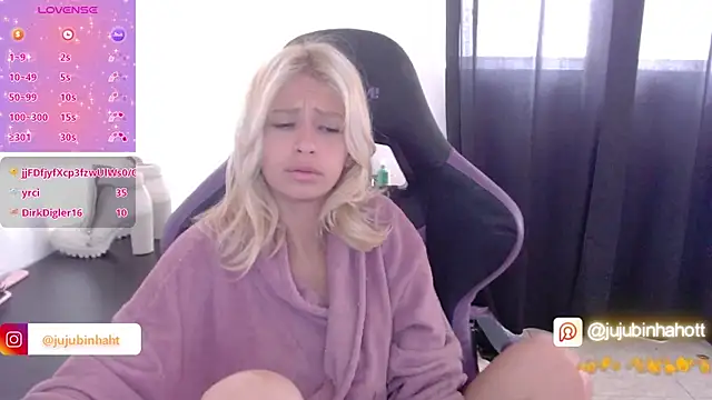 jujubinhahot online show from 11/23/25, 10:58