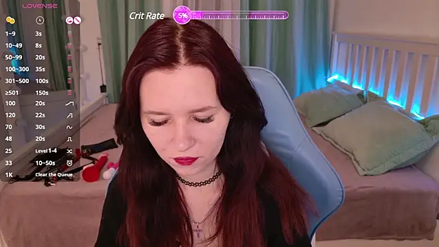 Snapshot of LissMoon chatting on 01/18/25, 12:57 LissMoon online show from 01/18/25, 12:57