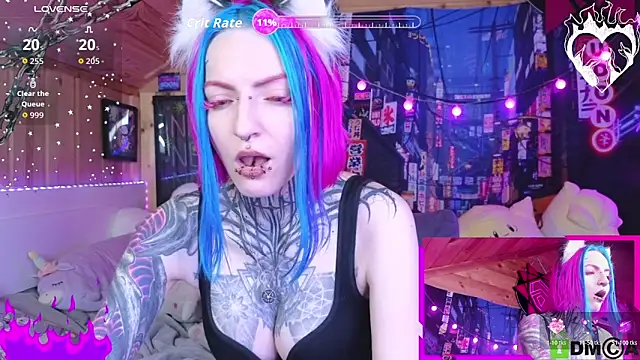 NekoCyber online show from 11/02/25, 05:34