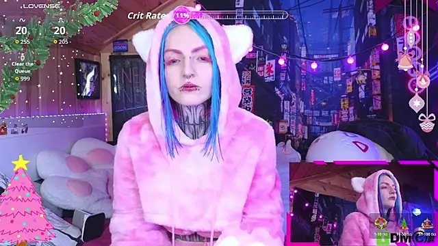 Snapshot of NekoCyber chatting on 01/07/26, 05:01 NekoCyber online show from 01/07/26, 05:01