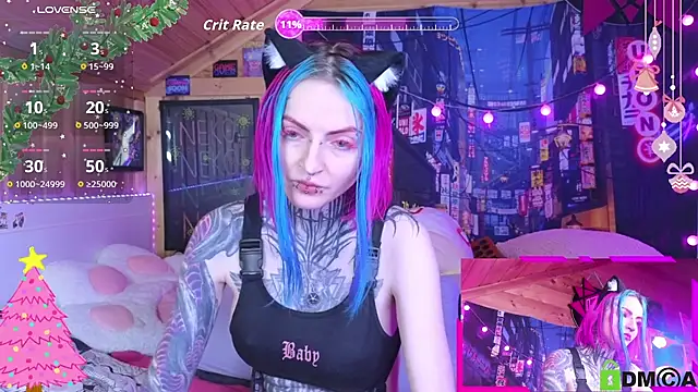 Snapshot of NekoCyber chatting on 01/17/26, 04:49 NekoCyber online show from 01/17/26, 04:49