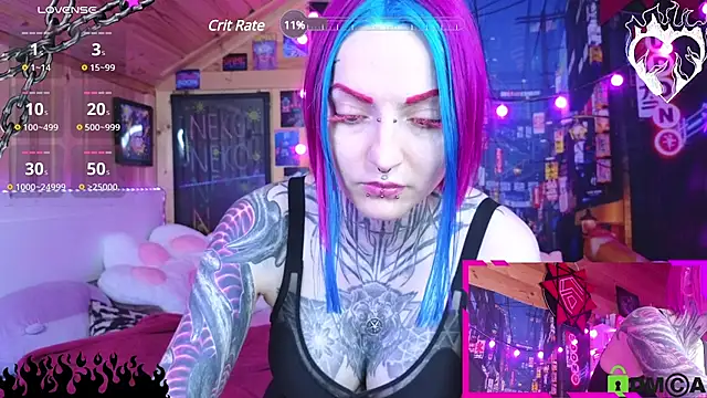 NekoCyber online show from 12/29/24, 04:27