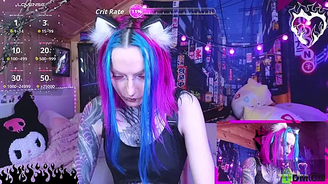 Snapshot of NekoCyber chatting on 05/10/26, 05:11 NekoCyber online show from 05/10/26, 05:11