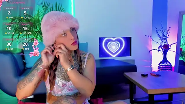 Megan inked online show from 04/10/26, 03:46