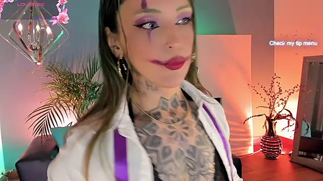 Megan inked online show from 10/31/25, 03:36