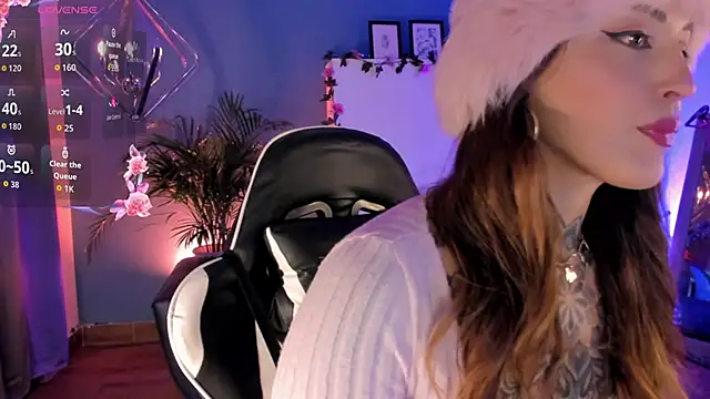 Megan inked online show from 02/25/26, 02:56