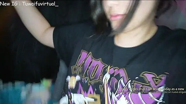 TuWaifuVirtual1 online show from 12/01/25, 02:01