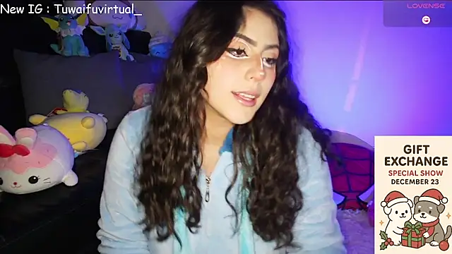 TuWaifuVirtual1 online show from 12/19/25, 01:42