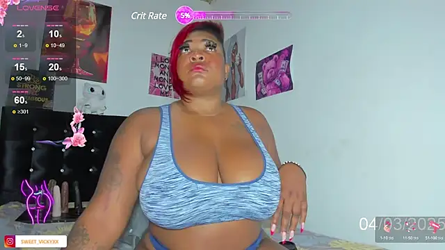SWEETVICKY XX online show from 03/04/25, 02:21