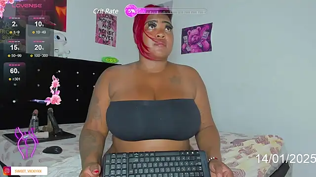 SWEETVICKY XX online show from 01/14/25, 11:05