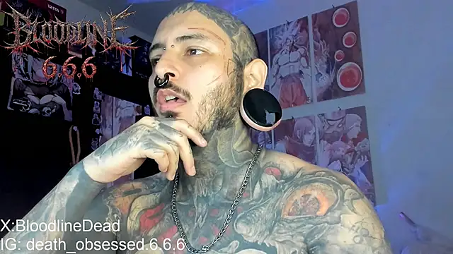 DEATHINK666XX online show from 01/10/26, 02:45