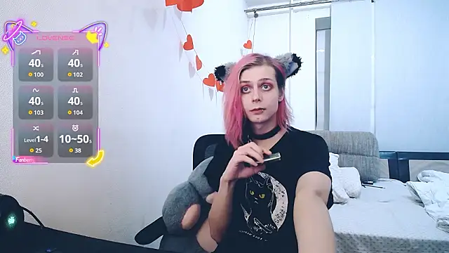 Littlepinkcat online show from 03/03/26, 09:44