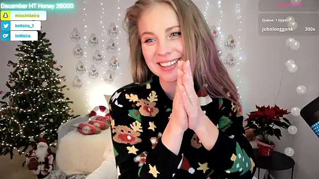 ImKeira online show from 12/14/25, 09:09