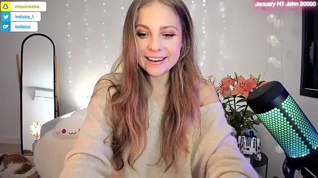 ImKeira online show from 01/18/26, 08:01