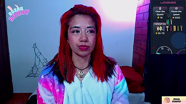 Snapshot of Roxanbunny1 chatting on 10/02/25, 08:18 Roxanbunny1 online show from 10/02/25, 08:18