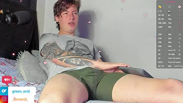 Green acid01 online show from 03/25/26, 07:35