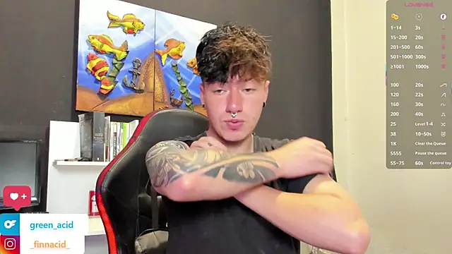 Green acid01 online show from 04/15/26, 05:50