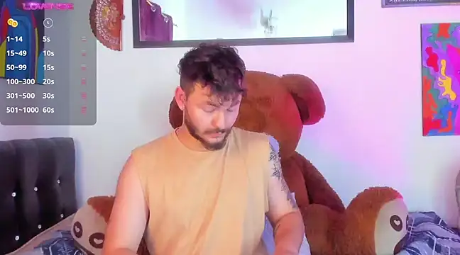 Snapshot of JacoLive chatting on 03/22/25, 09:21 JacoLive online show from 03/22/25, 09:21