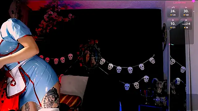 kitty roxy online show from 10/25/25, 08:02