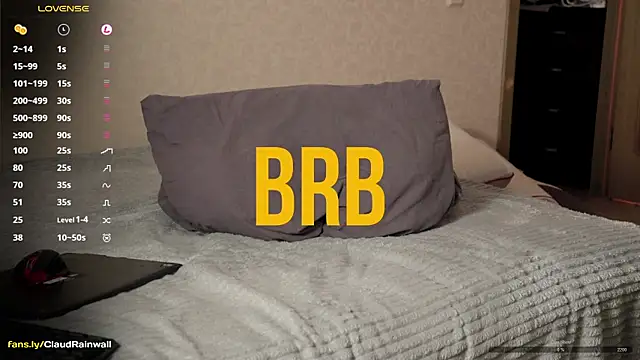 ClaudRainwall online show from 01/11/26, 09:00