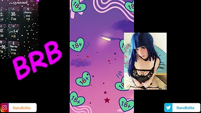 Snapshot of NaruBolita chatting on 01/22/25, 12:38 NaruBolita online show from 01/22/25, 12:38