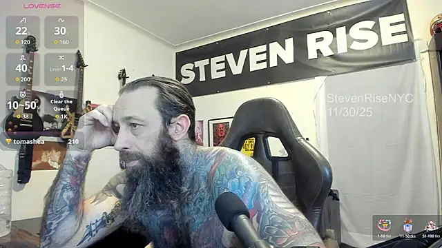 StevenRiseNYC online show from 12/01/25, 01:06