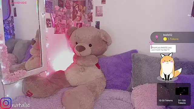 natalie jaensen online show from 09/17/25, 10:23