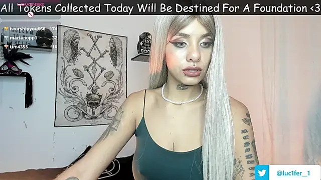 luci fer devil online show from 01/28/25, 04:50
