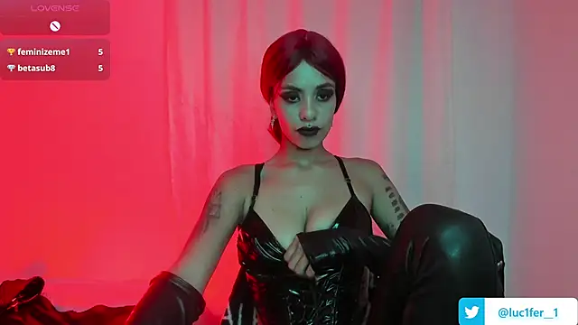 luci fer devil online show from 02/08/25, 10:50